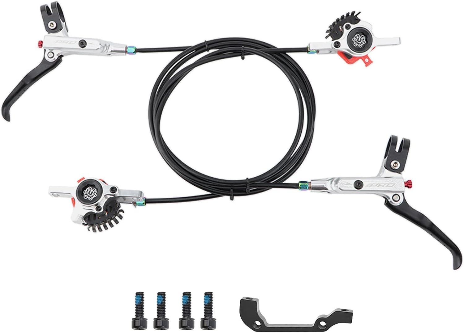 MTB Hydraulic Disc Brake Front Rear Calipers Set 22mm Mountain Bike Cycling Left