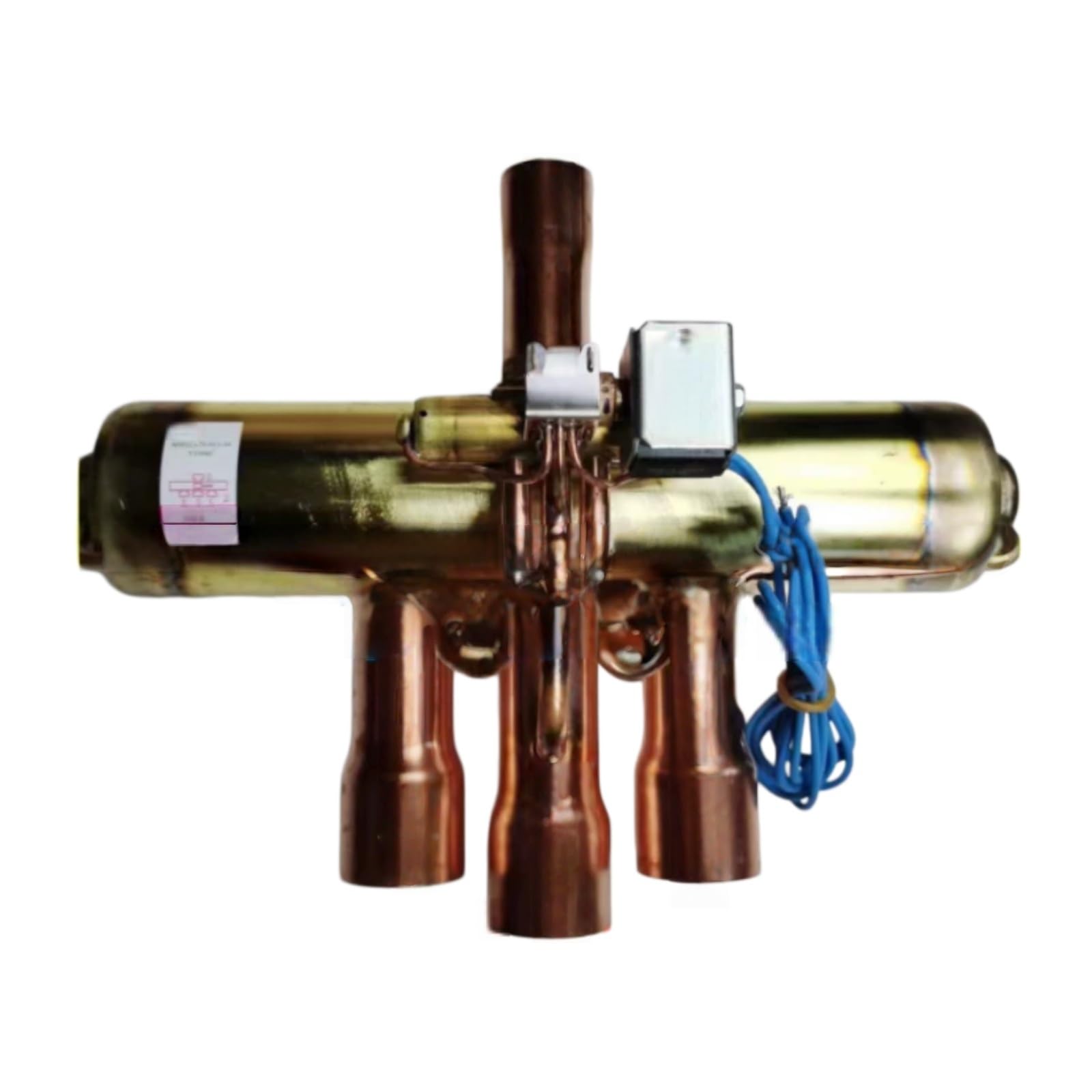 X psblty Four-way Valve SHF(L)-70-911 28x35mm Four-way Directional Control Valve For Air Conditioning