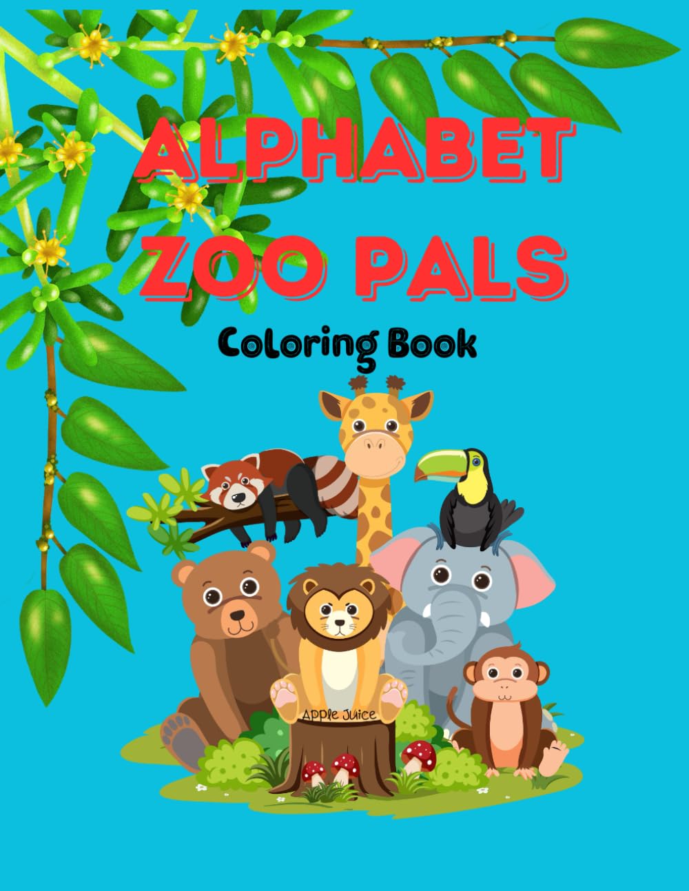 Alphabet Zoo Pals Coloring Book