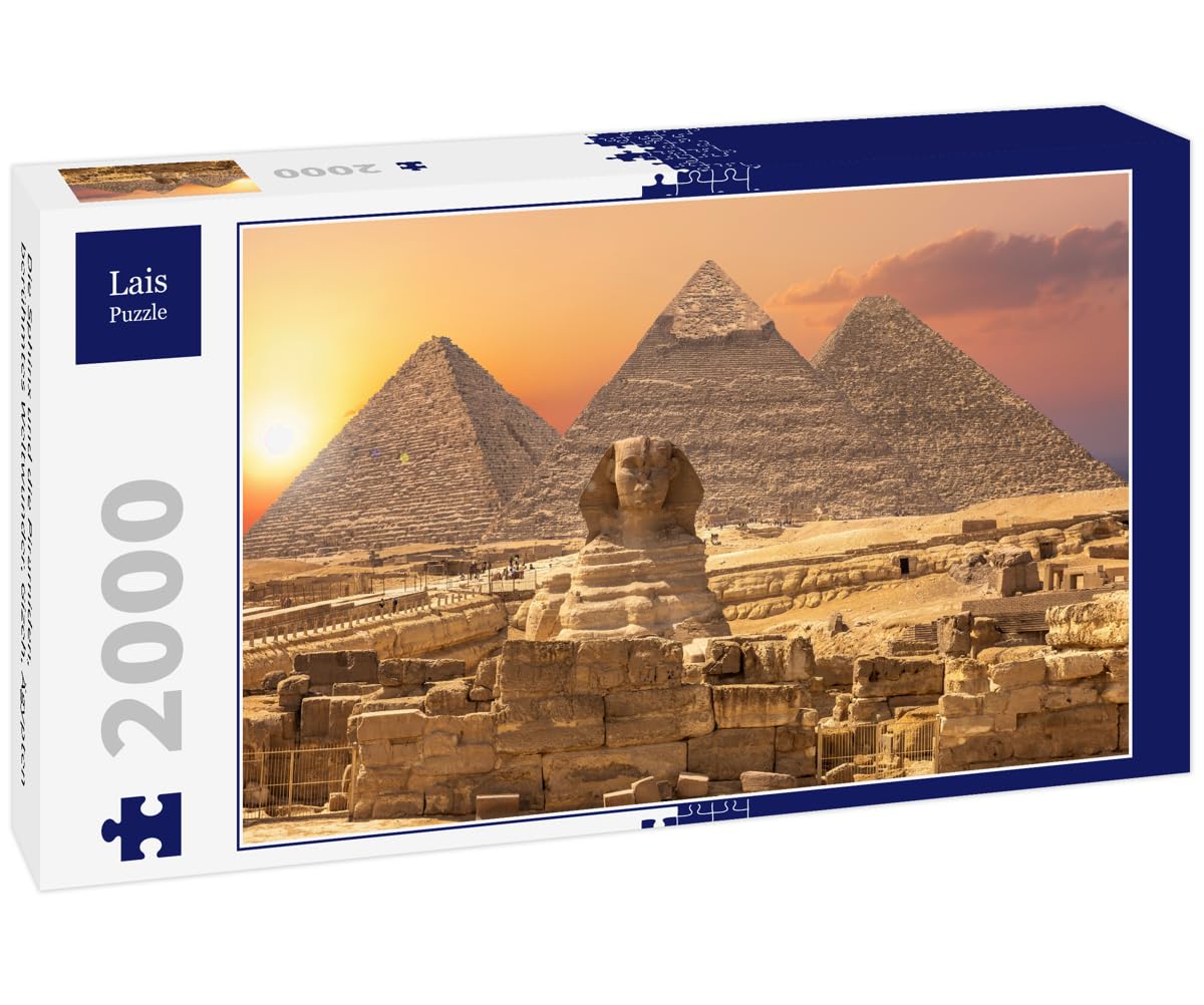 Lais Puzzle Pyramiden – 2000 Teile, Anspruchsvolles Puzzle Für Erwachsene
