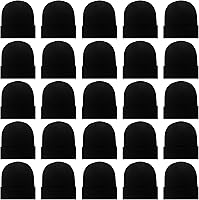 LYDTICK 25 Pack Bulk Winter Beanie Hats for Men Women - Warm Knit Skull Caps, One Size Fits Most, Multicolor Acrylic
