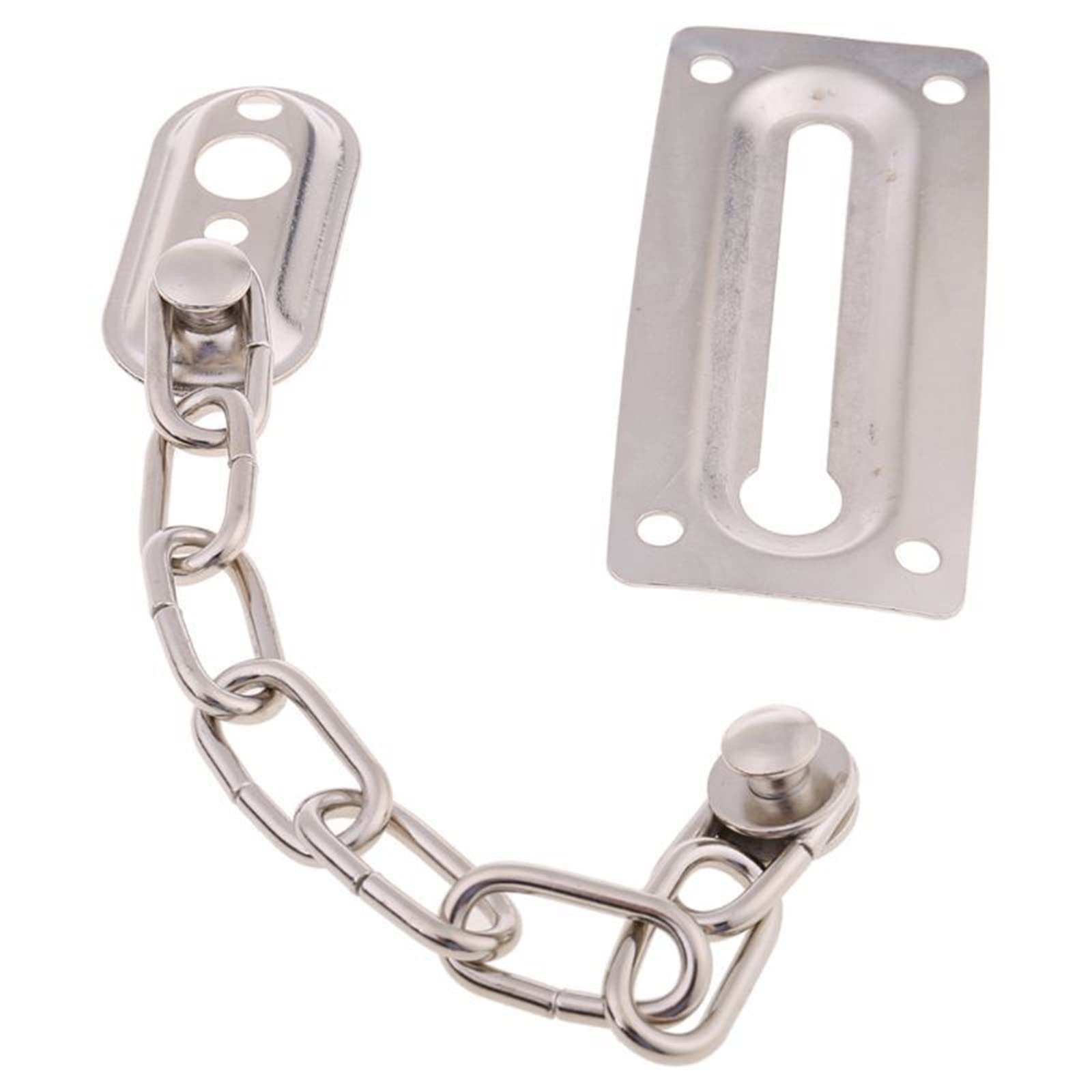 LKLNKVL door chain, Stainless Steel Anti-Theft Chain Security Door Lock Home Guard Heavy-Duty Reinforced