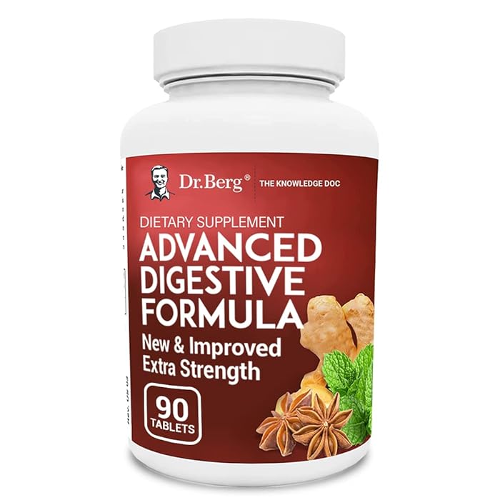 Buy Dr. Berg's Advanced Digestive Formula Extra Strength Helps