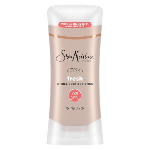 SheaMoisture Whole Body Deodorant Stick 72h Odor Control Fresh Aluminum Free 2.6 oz