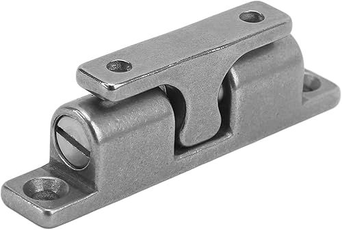 Miniatura 4 de Rodillo de doble bola de acero inoxidable de 2.756 in, captura de tensión de gabinete para barco, yate, RV, rodillo de tensión de bola, fácil