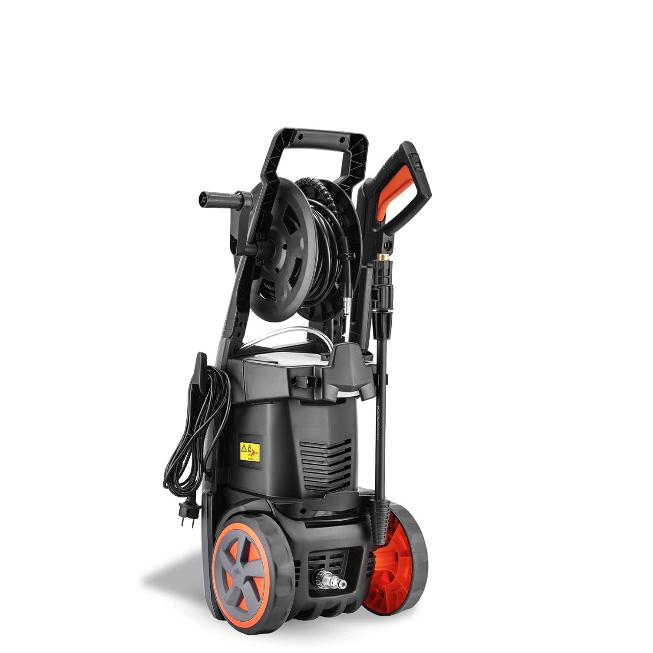 FUXTEC Hidrolimpiadora FX-HDR2200, presión de 170 Bar, caudal de 450 l/h, 2200 W, Manguera de 7 m, Tanque de detergente Integrado