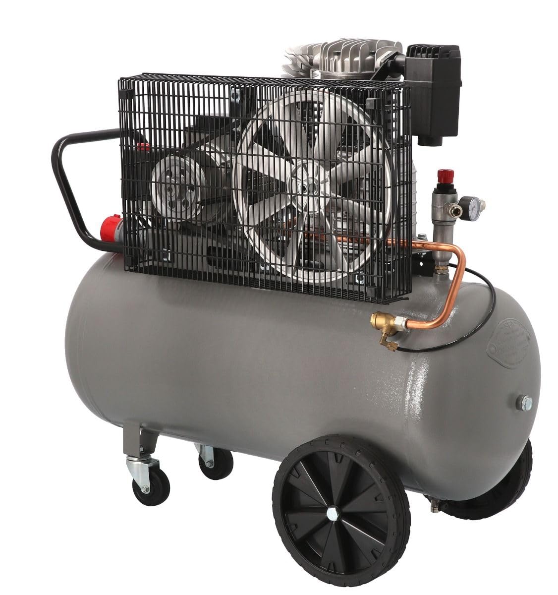 Airpress HK 425-100 - Compresor de aire (3 CV, 2,2 kW, 10 bar, 100 L, 400 V)