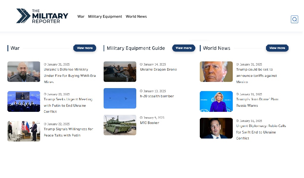 The Military Reporter News app - App on Amazon Appstore