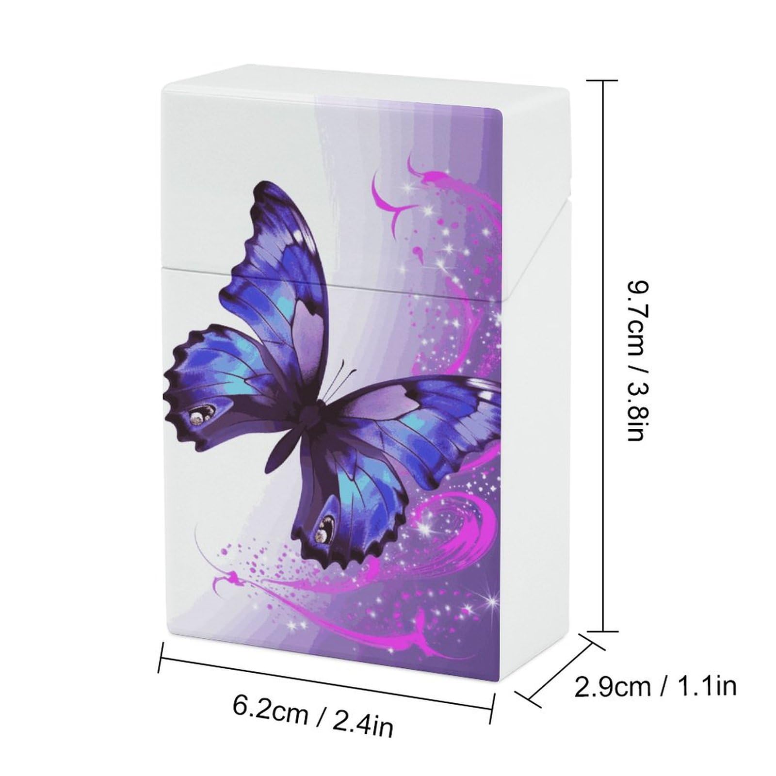 transparent cigarette case Amazon.com: Pocket Cigarette Case/Box for 100's Cigarette Portable Transparent  Cigarette Box Can Hold 20pcs Slim Cigarettes (I'm Fine, Transparent White)  : Health & Household