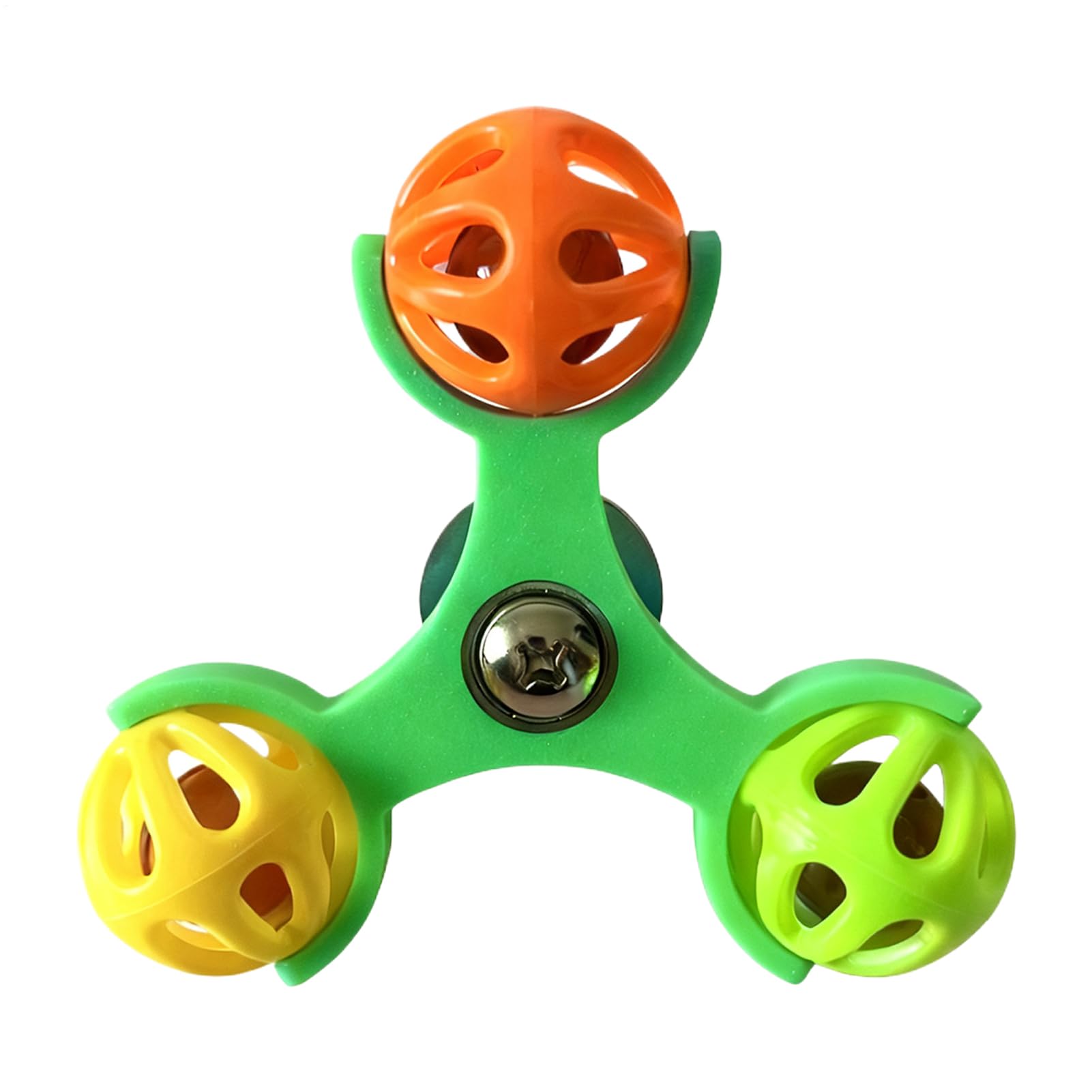 Interactive Bird Toys, 360 Degree Rotating Windmill, 10x10x4cm, Spinner Wheel Chew Toy, Parakeet Enrichment Accessory, Stress-Free Playtime, For Cage Activity