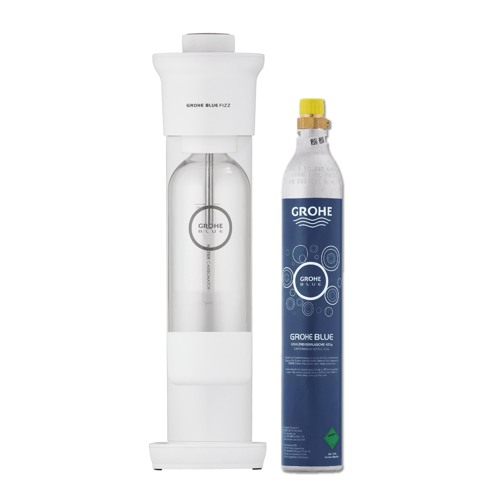 GROHE Blue Fizz, Wassersprudler Starter Set, CO2-Stufen per Knopfdruck Küche, Haushalt & Wohnen