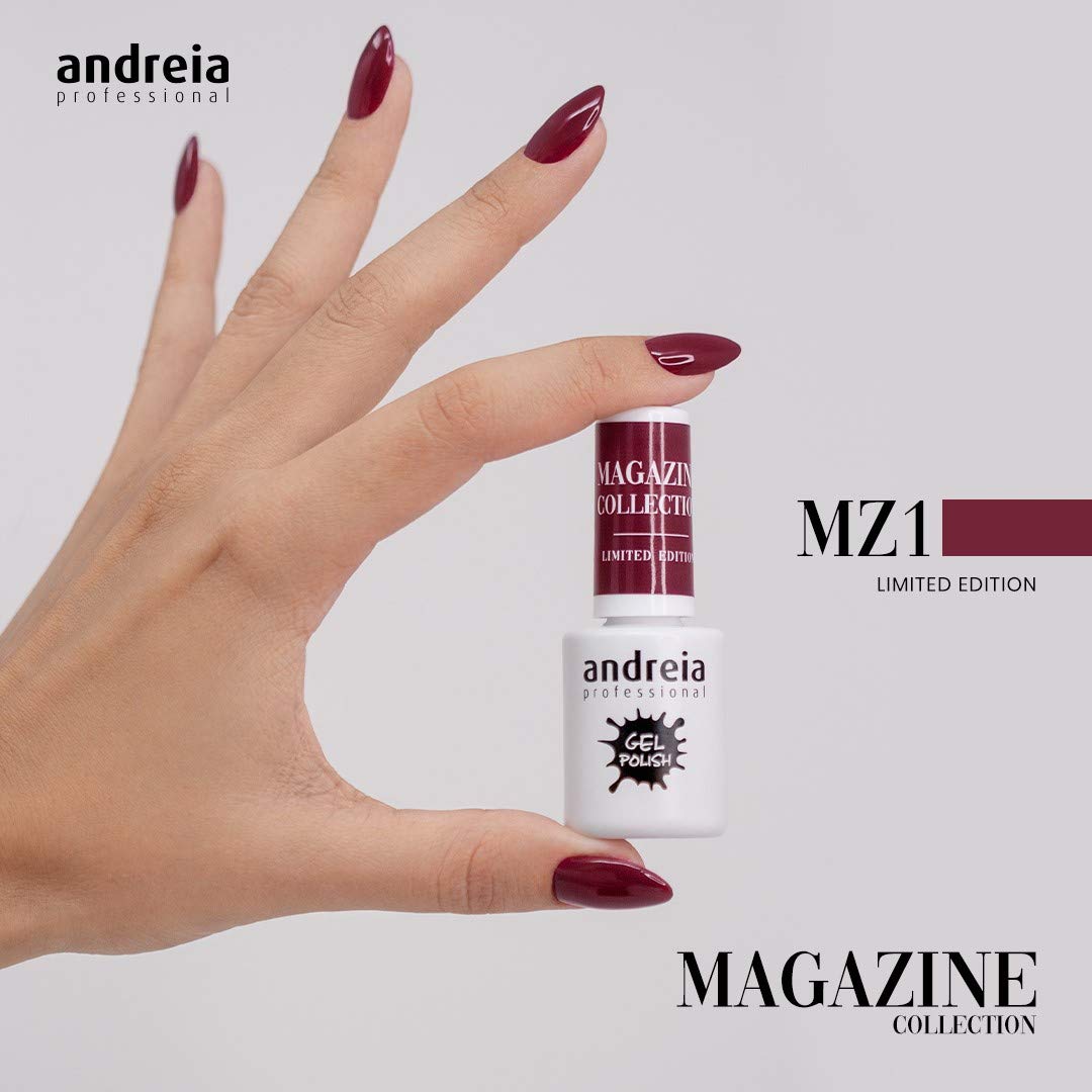 Andreia Pintauñas Semipermanentes – Esmalte Semipermanente Profesional para Uñas de Gel - Manicura con Brillo Intenso que Dura Hasta 4 Semanas - Color MZ3 Coral Neón - 10,5ml — view 152