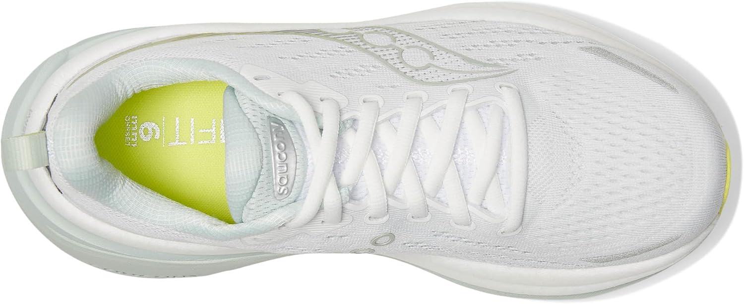 Saucony Women's Hurricane 25 White/Mist 8 Medium | Road Running Shoes image 5