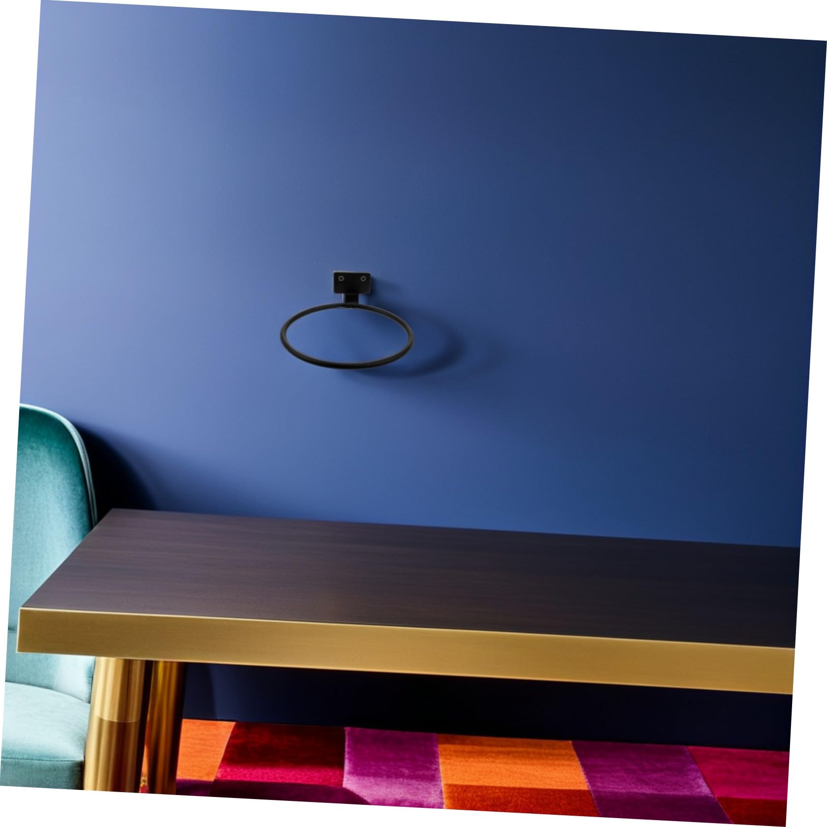 6 Juegos De Soportes Soportes De Pared para Macetas para Macetas para Plantas Color Negro