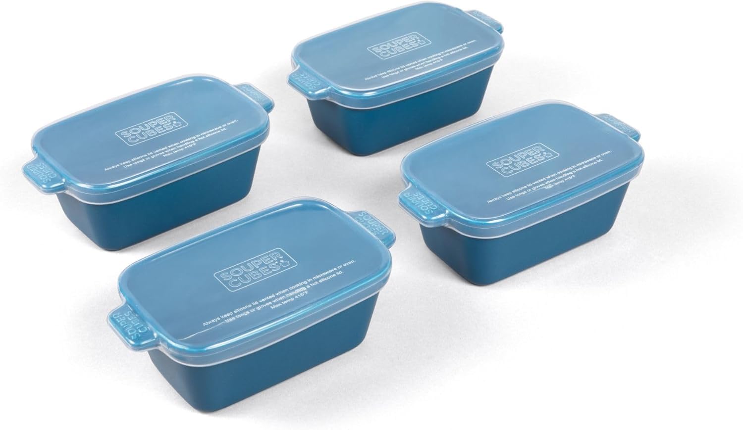 Souper Cubes Ceramic Baking Dishes - Set of 4