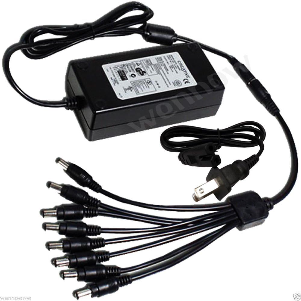 Alimentatore Adattatore Con Sdoppiatore 8 Vie Sistema - Foto 7