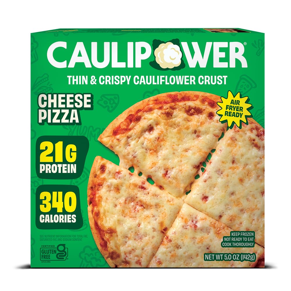 CAULIPOWER Single Serve 6” Cheese Pizza, 5 Oz