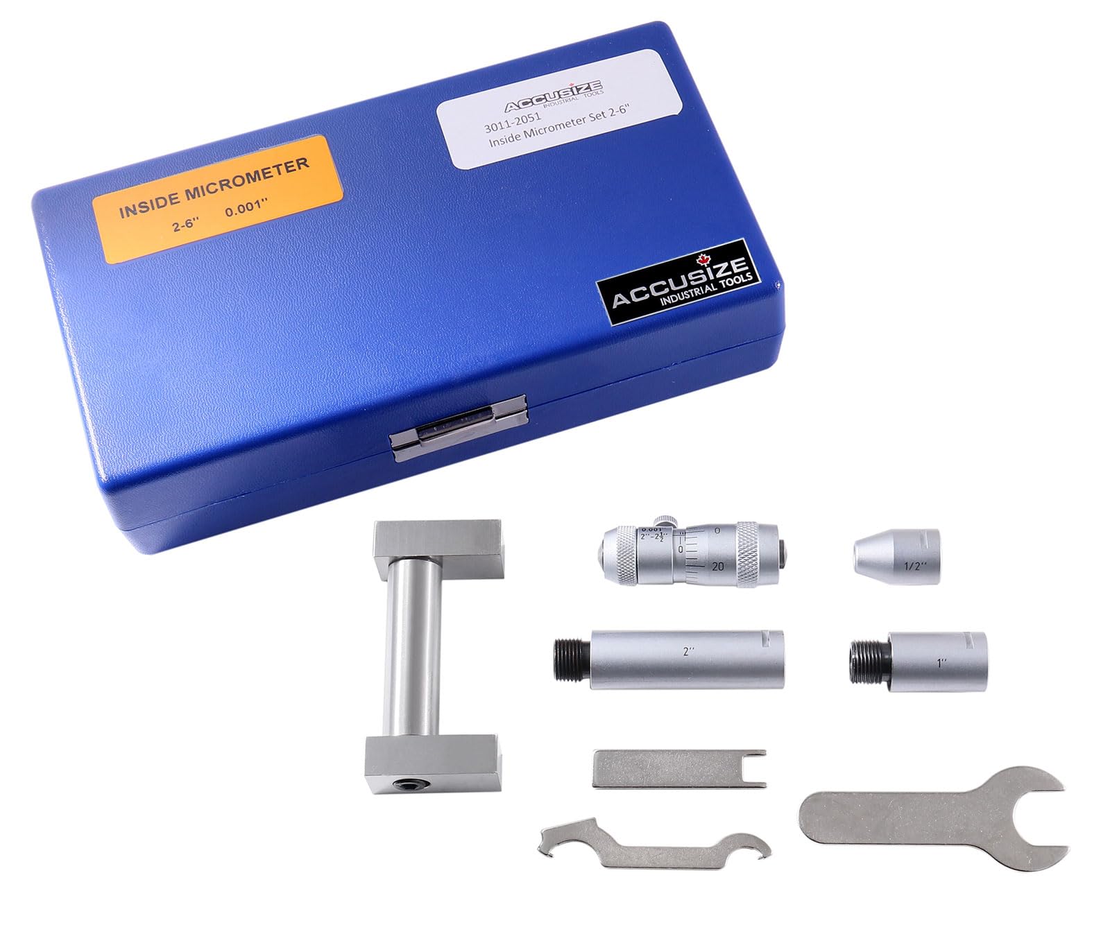 Accusize Micrometers Set - 0.001" Increments -2 Accusize Micrometers Set - 0.001" Increments -2