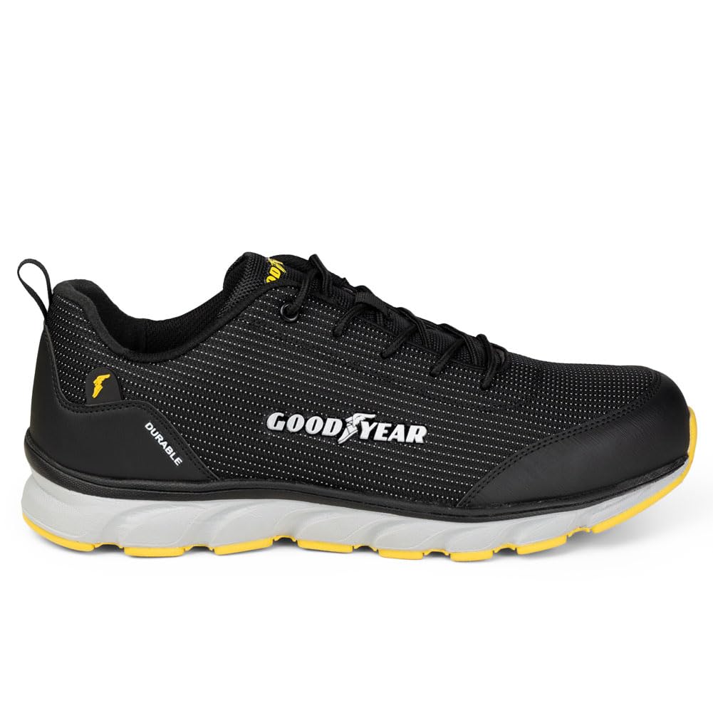 Goodyear Metallfreie Arbeitssicherheit Trainer Mit Non Metallic Stoffkappe S1p / SRA/HRO Bottes de constructionHomme