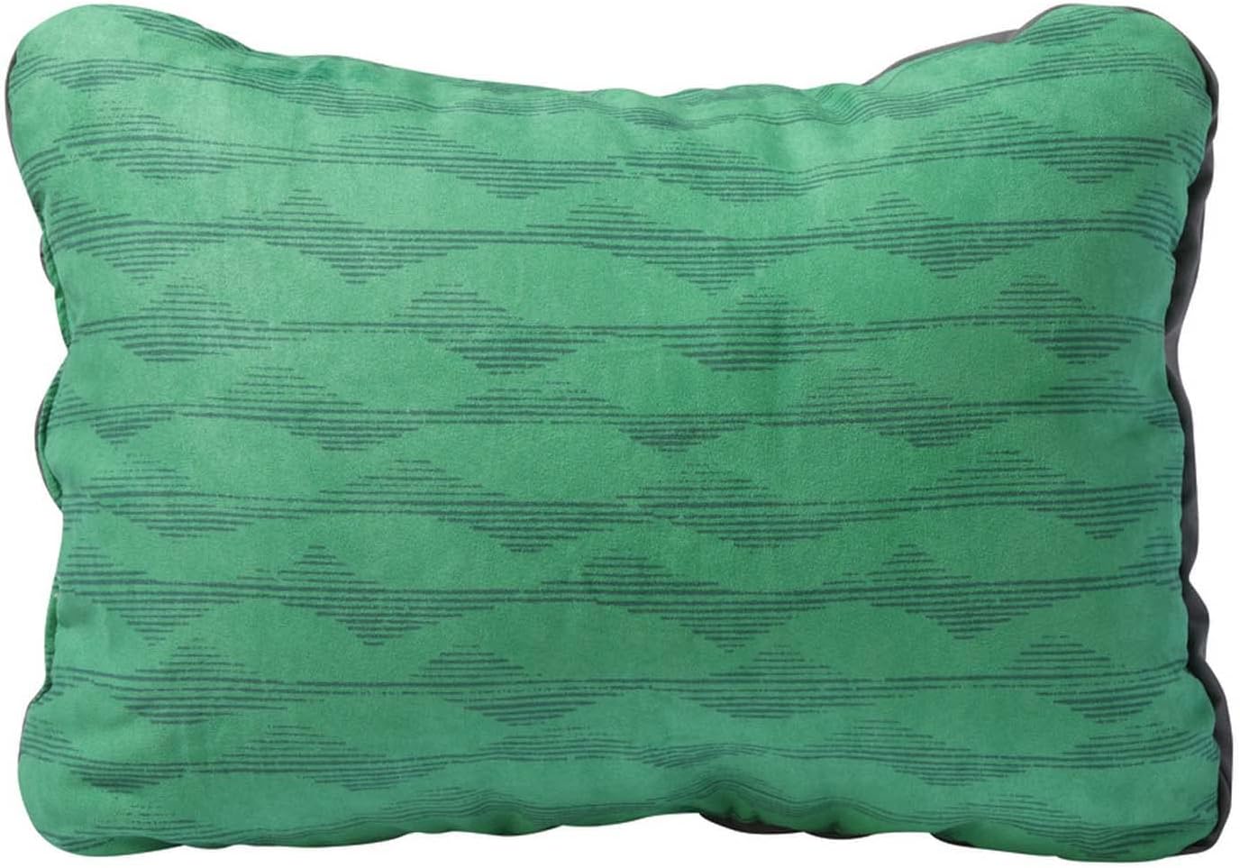 Therm-a-Rest Compressible Pillow Cinch for Camping, Backpacking, Airplanes and Road Trips, Regular - 14 x 18 Inch, Green Mountains Print Green Mountains Print Regular - 14 x 18 Inch