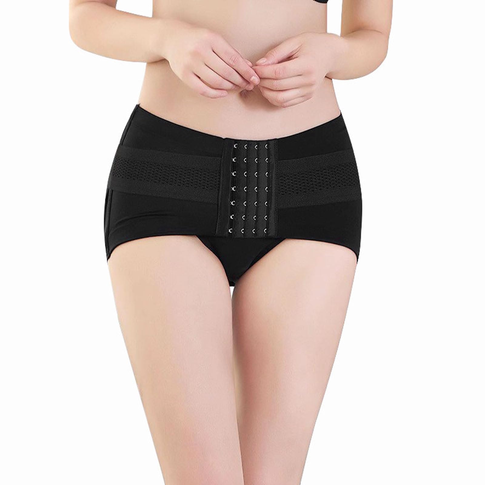 Culotte cincher taille haute sans couture pour femme - Compression forte - Faja - Contrôle du ventre