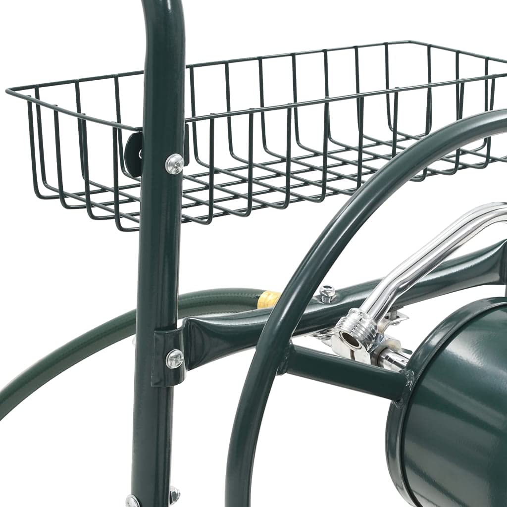 Homgoday Carrello Avvolgitubi da Giardino Connettori 1/2" 75 m Aiaio, Mobili per Casa Interno Esterno Soggiorno Camera da Letto