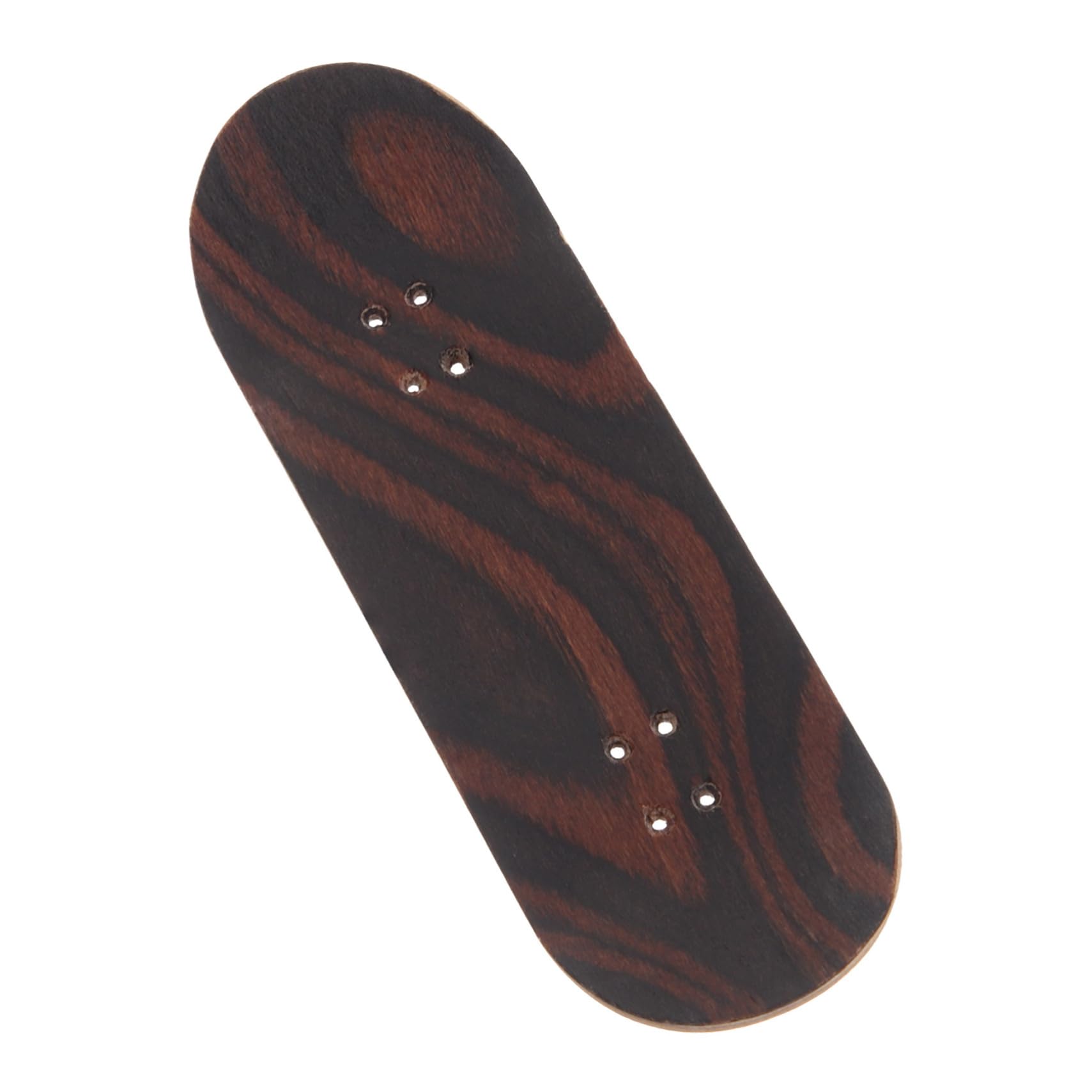 Kisangel Wood Finger Skateboard Deck Ply Maple Replacement Board Smooth Surface for Easy Control Blank Design for DIY Finger