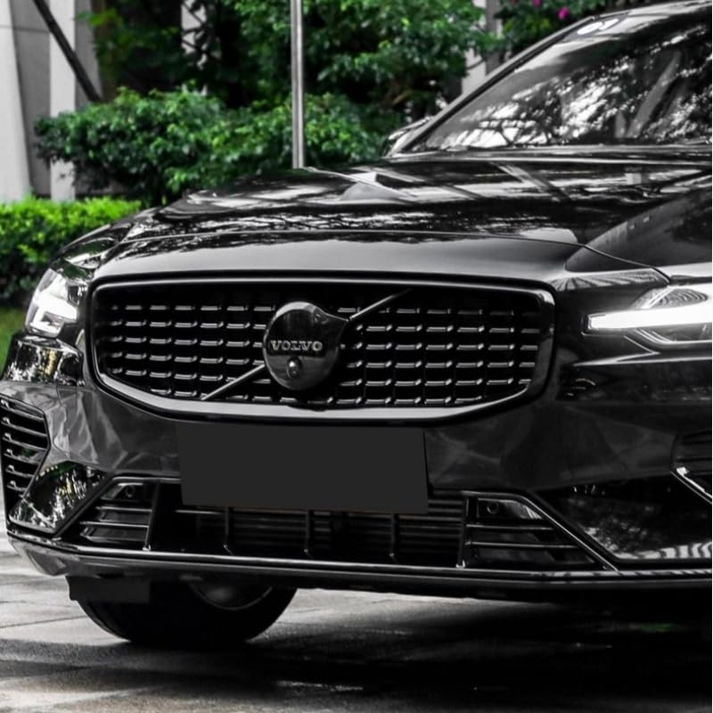 Auto Embleem Teken voor Volvo V90 2021 2023 2024,Front Grille