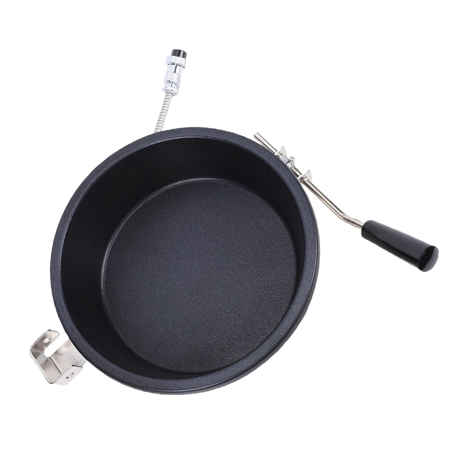 Máquina de palomitas de maíz en la estufa, olla de palomitas de maíz de acero inoxidable de gran capacidad para noches de cine rápidas en casa y reuniones familiares