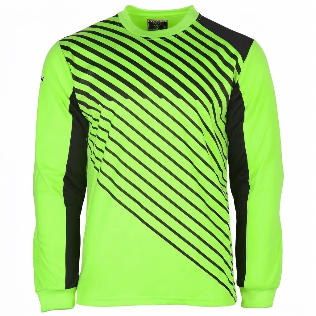 Vizari Arroyo Maglia da Portiere da Calcio per Adulti, assorbe Gli Urti, a Maniche Lunghe