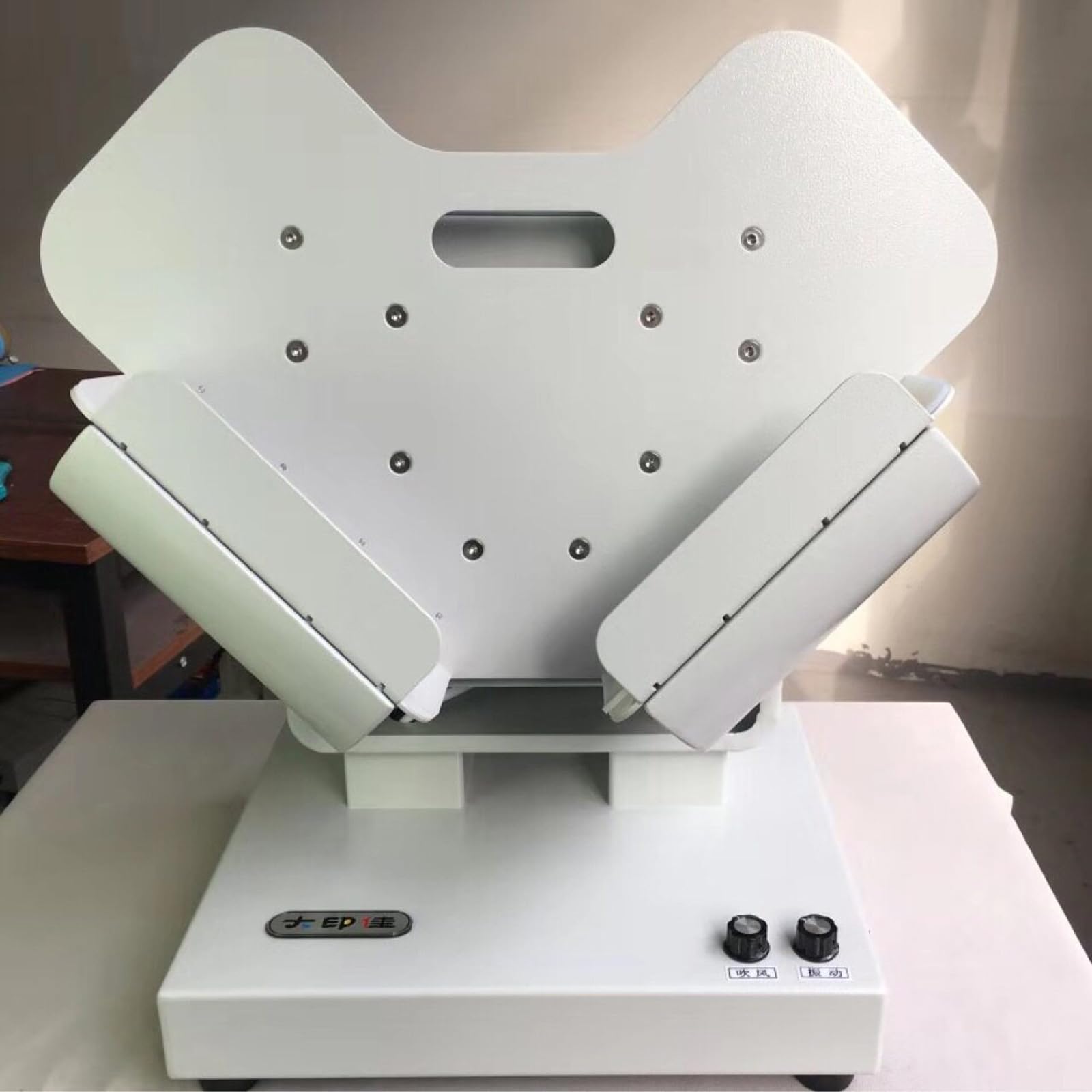 SICWEDIM Electric Paper Jogger, Automatic Tabletop Paper Sorting Machine, 2500rpm Vibration Motor, A3-A5 Paper Shaking Machine, with 1000 Sheet Capacity, Creasing Machine Auxiliary Tool