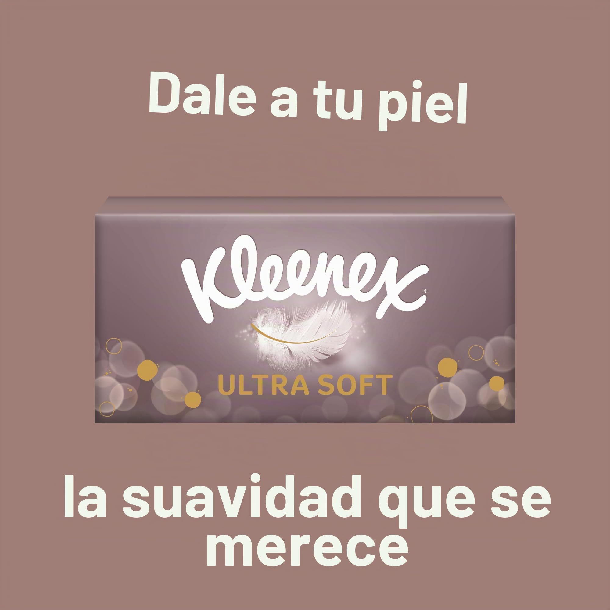Kleenex Caja Ultrasoft Pañuelos de Papel 24 Paquetes de 64 Servicios Total 1536 Pañuelos