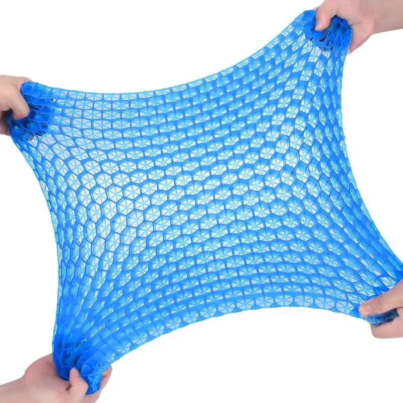 Cojín para coxis Cojin Antiescaras Cojín de Gel para Asiento, diseño de Panal de Verano para aliviar la presión, Dolor de coxis, Silla de Ruedas para el hogar, Oficina, Coches(1.5CM,5PCS)