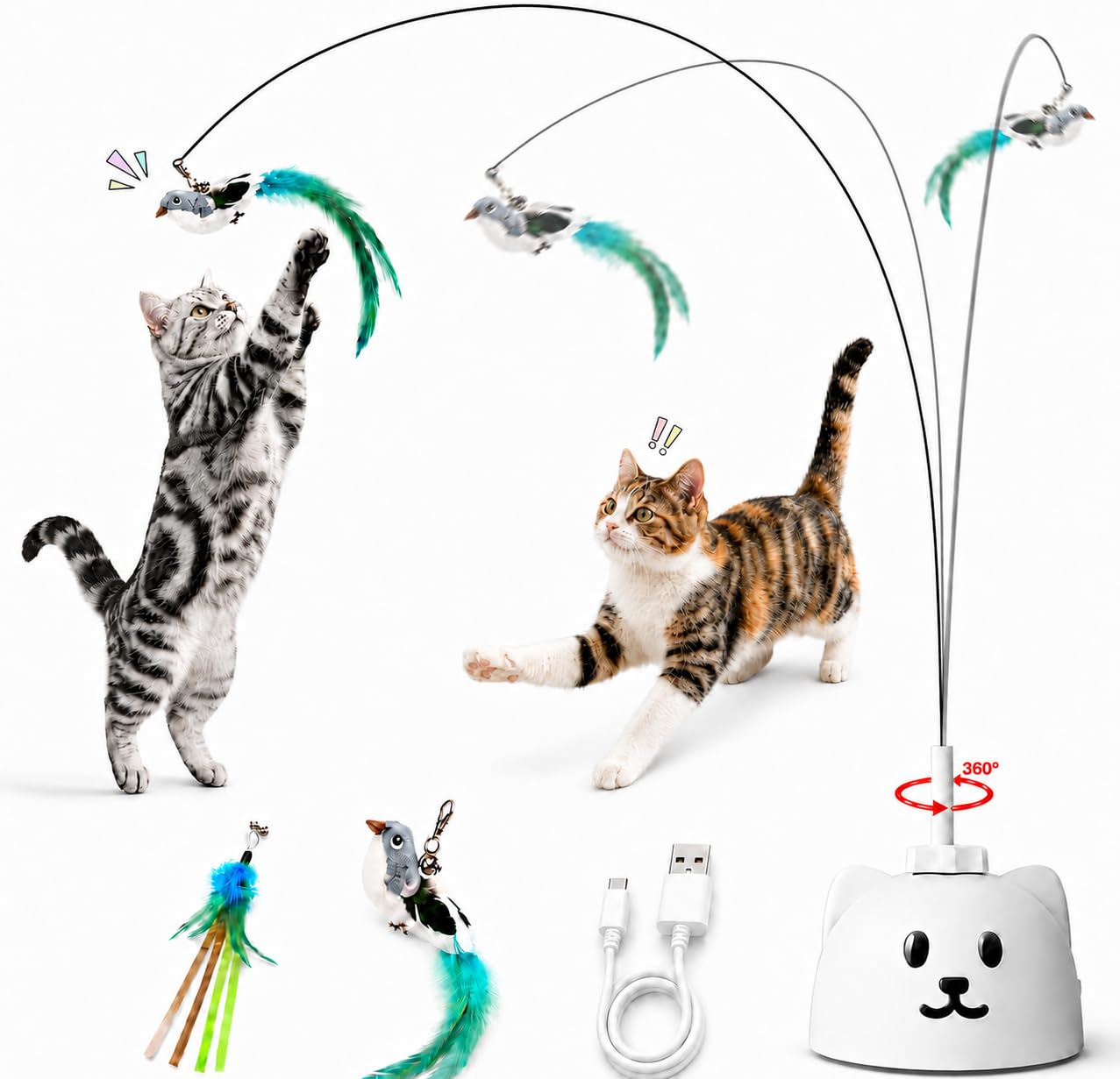 Catpick joy Flying Bird Toy