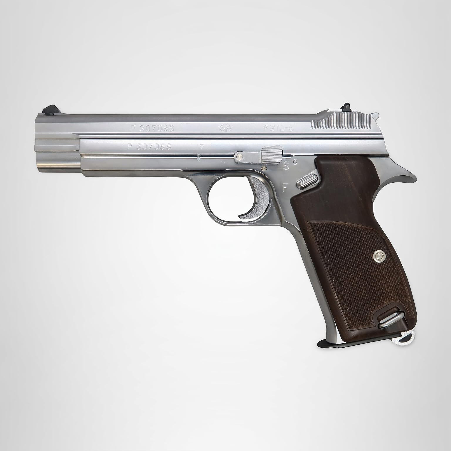 Amazon | マルシン SIG P210-6 シルバーABS 18歳以上 ガスブローバック