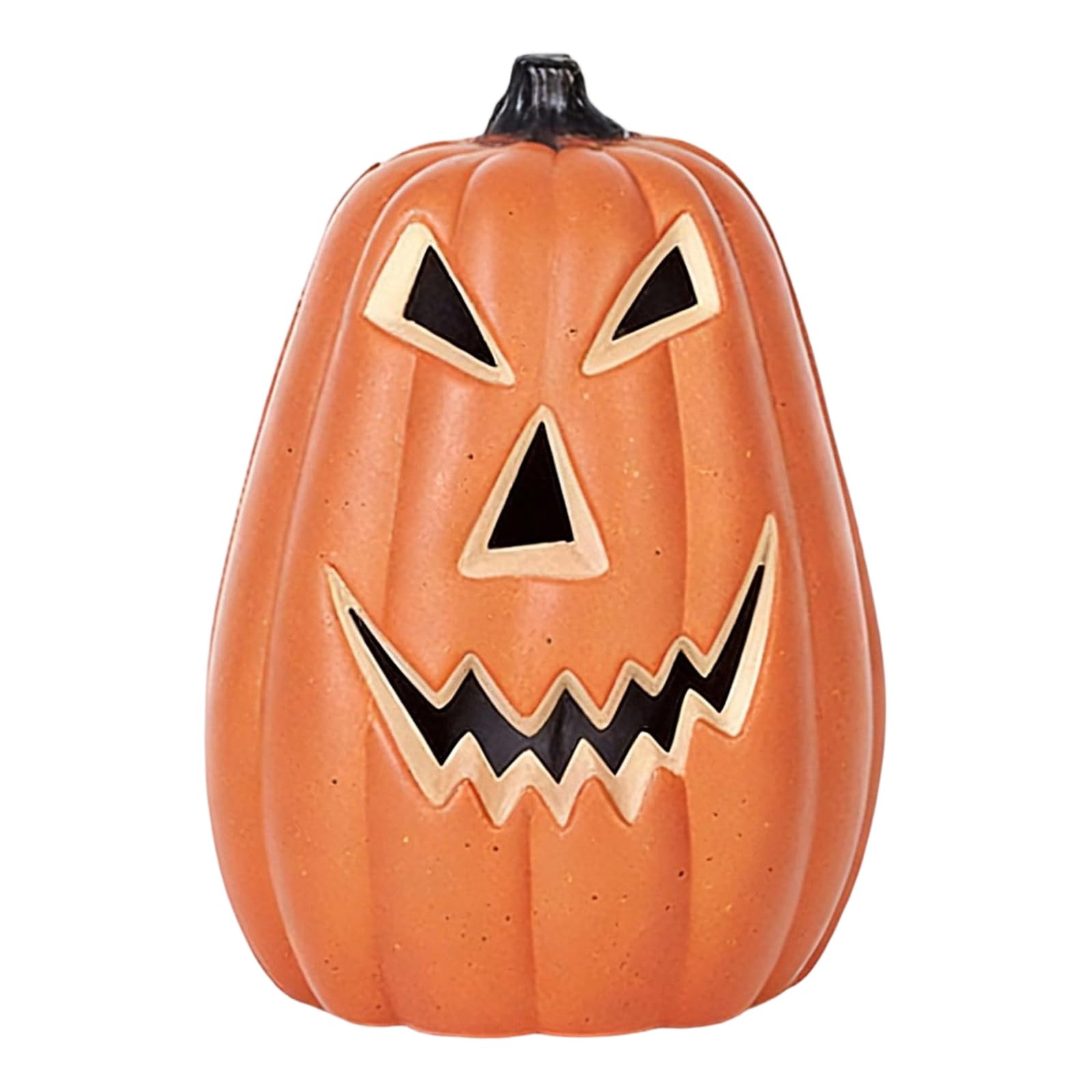 carotoe Halloween LED Pumpkin Light Decoration Safe Plastics Materials Ornament for Party Home and Garden Decoration Plastics Halloween Lamp