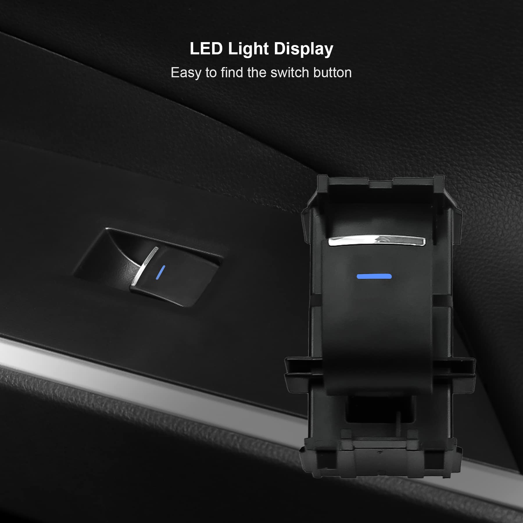 トヨタ LED付 パワーウィンドウスイッチコネクター付き3個セット トヨタ LED付 パワーウィンドウスイッチコネクター付き3個セット