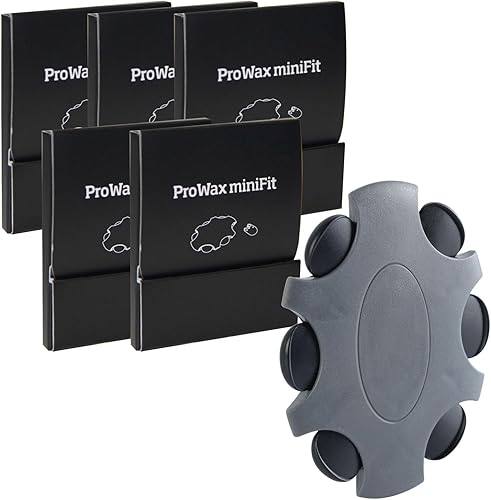 Miniatura 1 de ProWax MiniFit - Filtros de protección de cera para audífonos ProWax MiniFit, kit de limpieza transparente, accesorio para Oticon (paquete de 5),