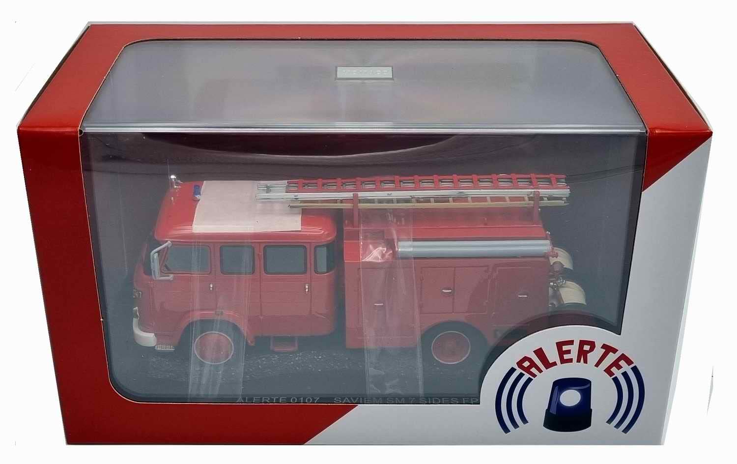 Saviem SM7 Sides FPT Pompiers - Alerte 1/43 | Achetez sur