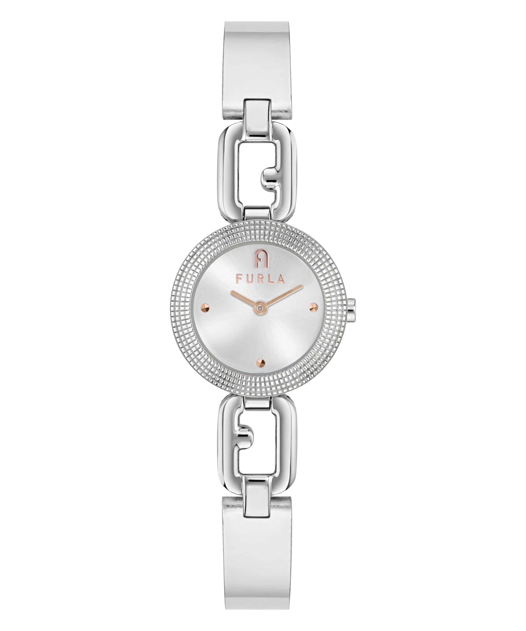 [FURLA(フルラ)]フルラ アルコチェーン ウォッチ クォーツ 日常生活防水 ミネラルガラス シルバー文字盤 WW00015021L1 レディース [並行輸入品]