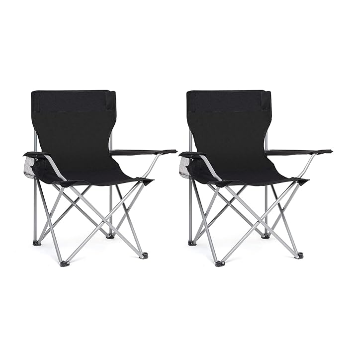 Buy IntimaTe WM Heart Camping Chair Set 2, Portable Garden Folding