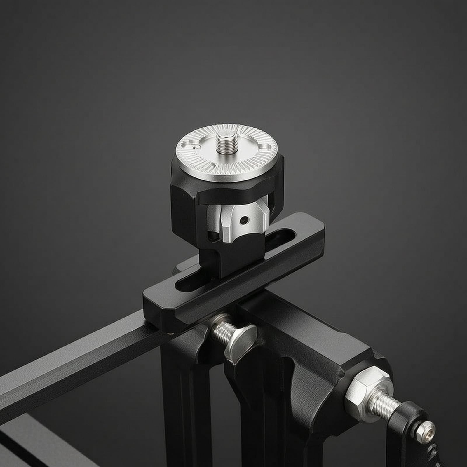 Piastra con Vite da 1/4 Basso Profilo Supporto Compatto Accessorio per Creatore di Contenuti Video, Operatori di Fotocamera, Riprese Video