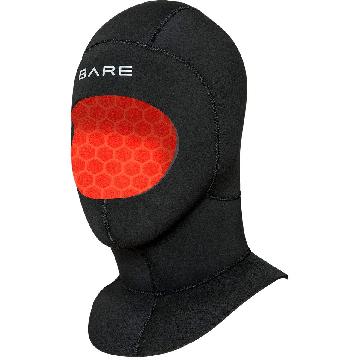 BARE Nasskapuze 5 mm Ultrawarm Wet Hood mit OMNIRED Infrared Technology