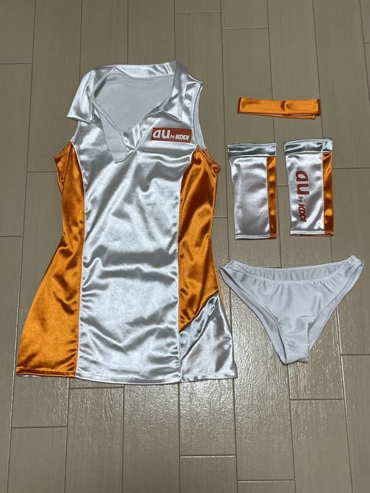 au KDDIキャンペーンガールコスチューム3点セット AU キャンギャル コスチューム