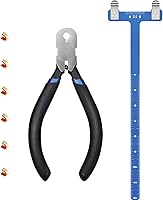 Vista 8 de Zonon Alicates para Puntos de Encoque de Cuerda de Arco, Juego de Cuerdas de Encoque, Regla Cuadrada de Arco en Forma de T, Alicates con Hebilla