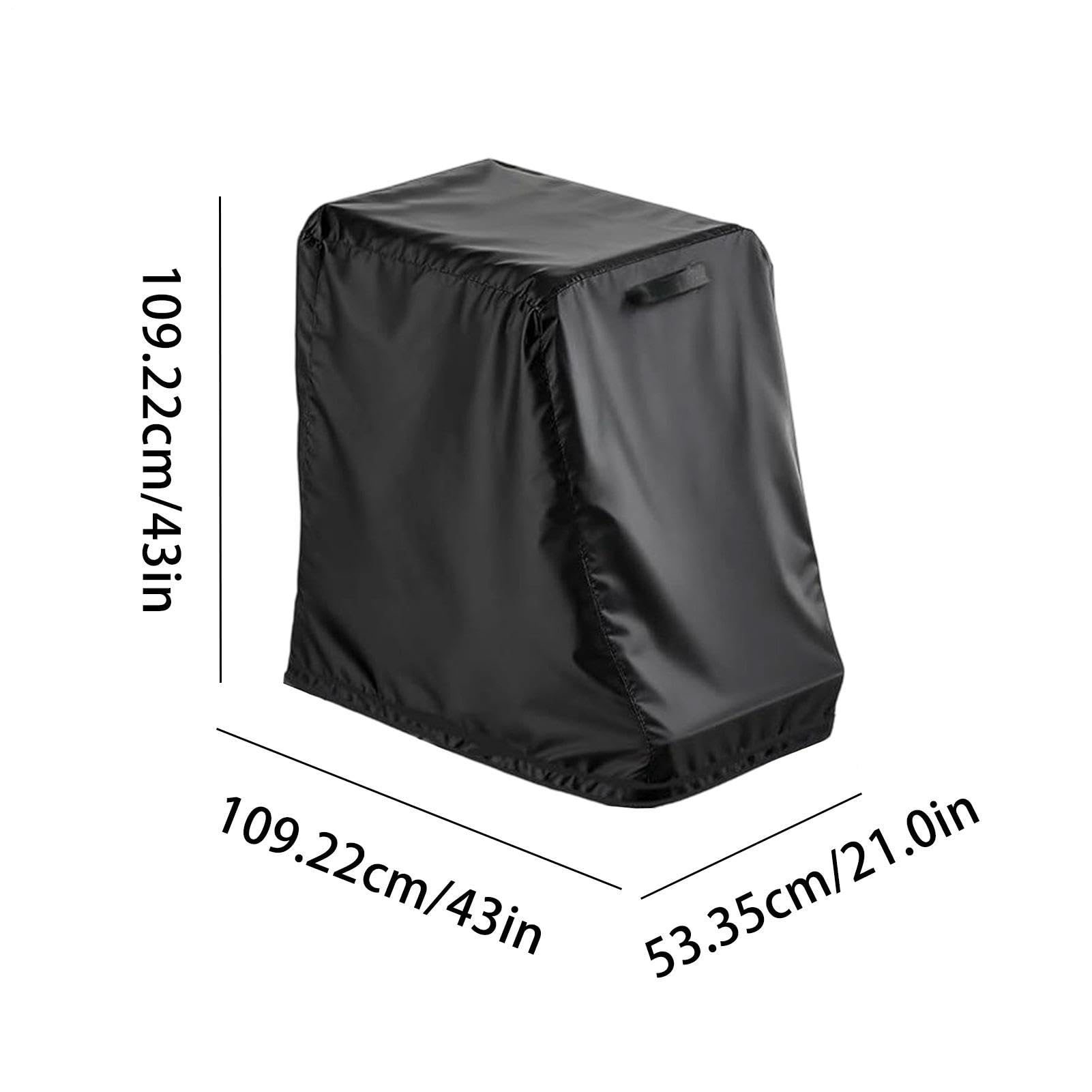 Copertura Impermeabile per Rastrelliera Sedie Pieghevoli Protezione | Coperture Carrello da Stoccaggio per Sedie Pieghevoli per Esterno Patio Casa Cortile Giardino