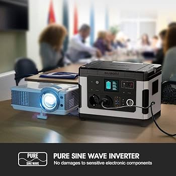 Suaoki G500 Portable Power Station 500Wh Solar Generator Lithium