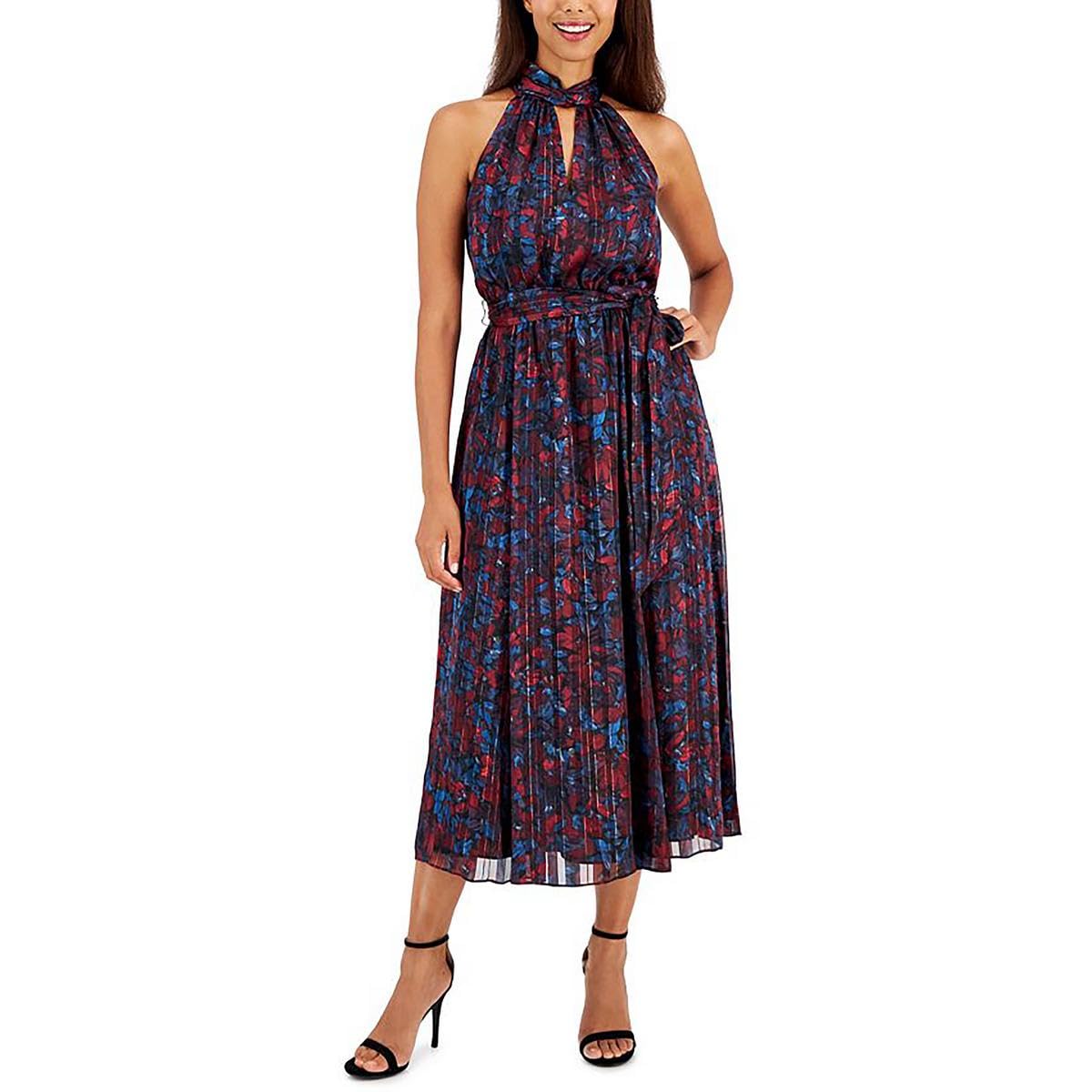 Robe midi fluide Anne Klein contre la chaleur avec style chic dos nu - 3
