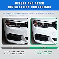 Vista 4 de Ziciner Tira protectora para umbral de puerta de automóvil, protector de borde invisible transparente, película protectora de entrada de puerta