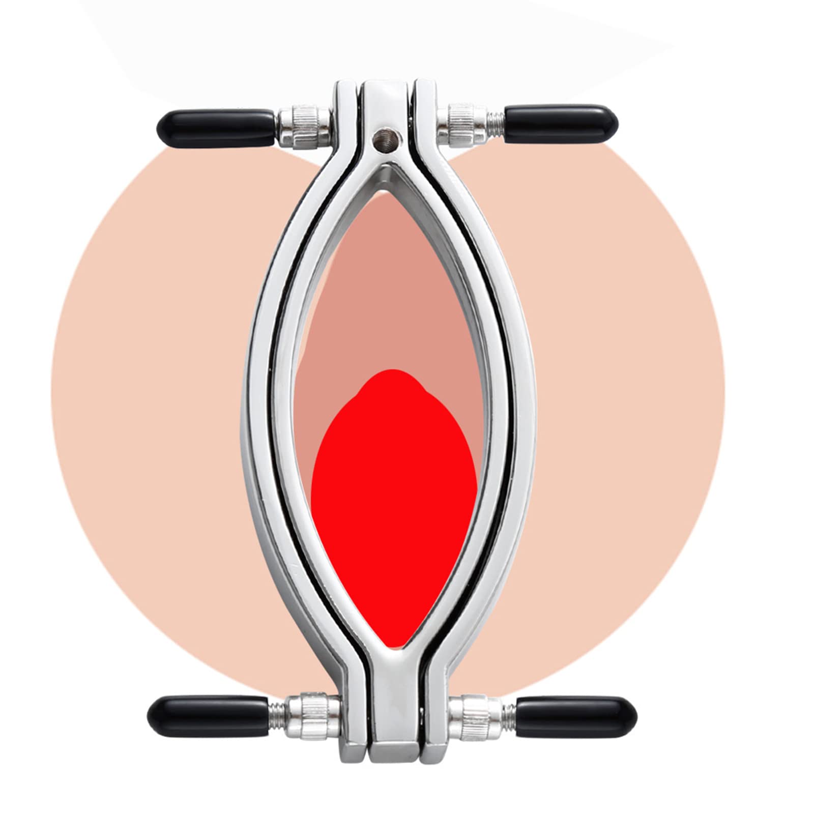 Labia Vaginal Clip Labia Fetiche Clips Con Cadena de Metal Labia Spreader Dilatador Vaginal G-Spot Sextoy Extreme Erotic SM Sextoy